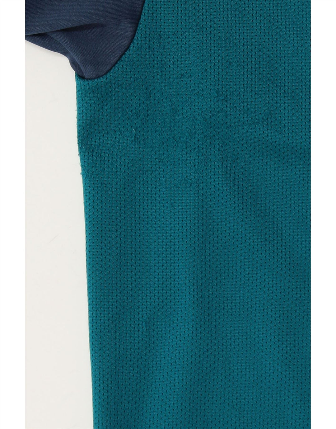 PUMA Mens T-Shirt Top Medium Blue Colourblock Polyester