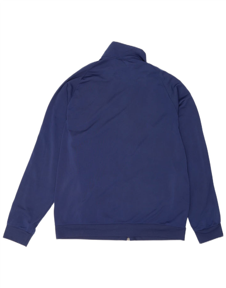 Adidas Mens Tracksuit Top Jacket XL Navy Blue Polyester