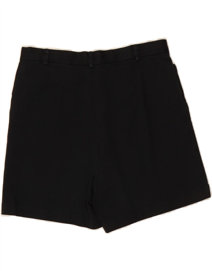 DOCKERS Womens Casual Shorts US 8 Medium W30 Black Cotton Vintage Dockers and Second-Hand Dockers from Messina Hembry 