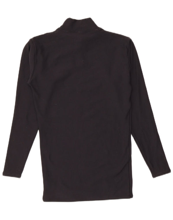 Under Armour Mens Compression Top Long Sleeve Medium Black Nylon