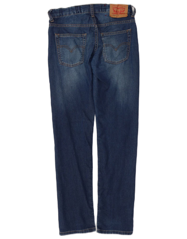 Levi's Boys 510 Skinny Jeans 9-10 Years W24 L26 Blue Cotton