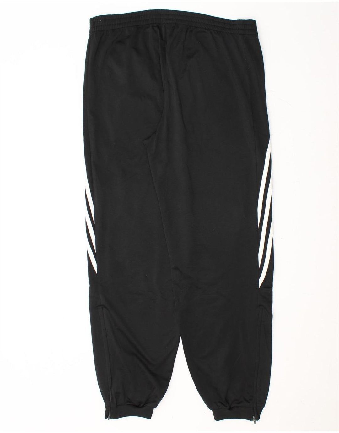 ADIDAS Mens Tracksuit Trousers Joggers Large  Black Polyester
