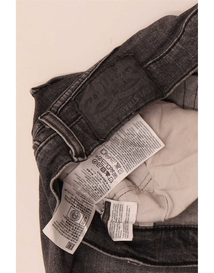 Levi's Mens 511 Slim Jeans W36 L33 Grey Cotton