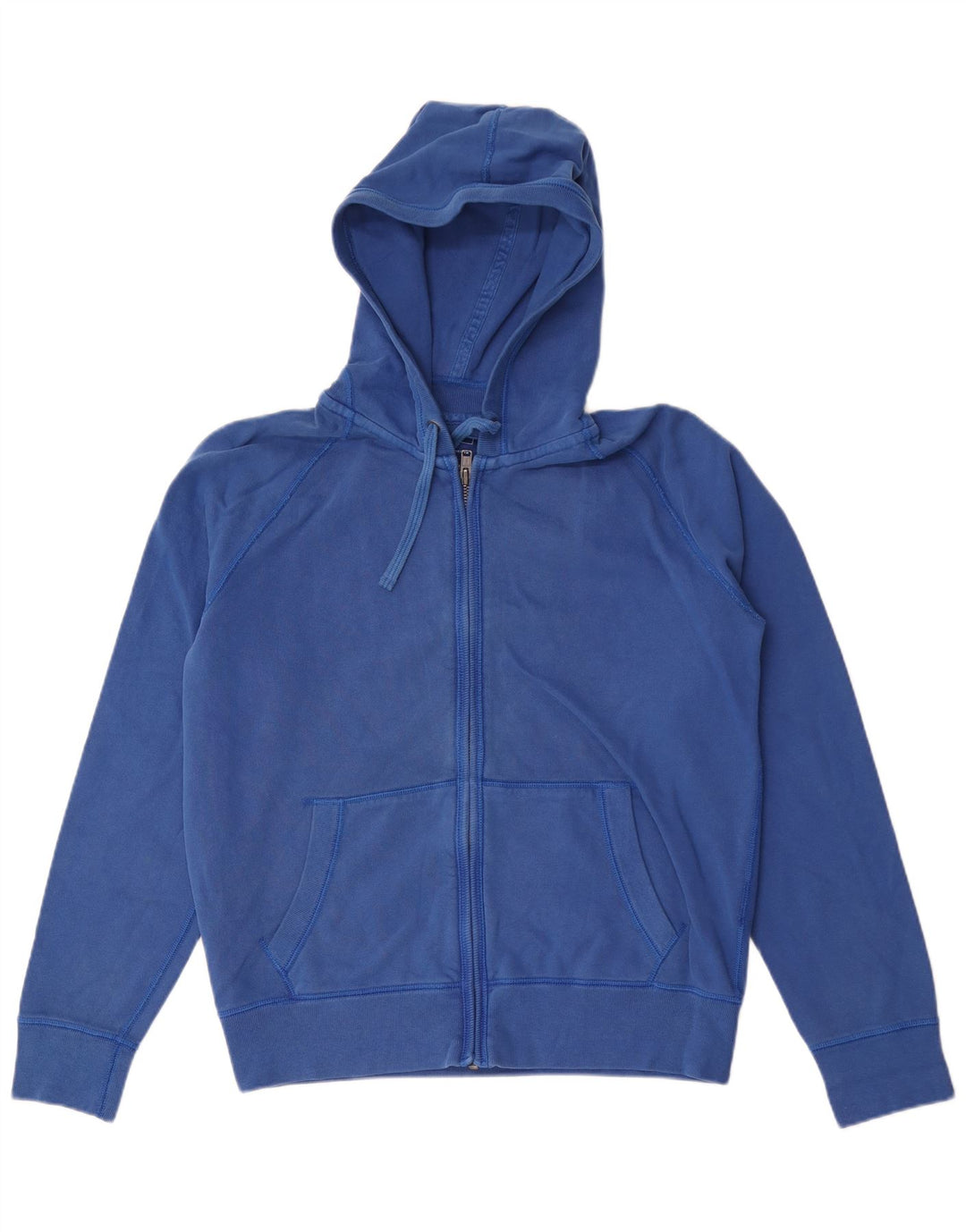 Gap Mens Zip Hoodie Sweater Medium Blue Cotton