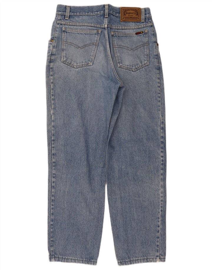 JINGLERS Womens Basic Straight Jeans W32 L28 Blue Cotton