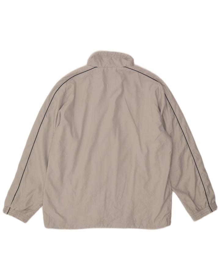 Champion Mens Tracksuit Top Jacket Medium Grey