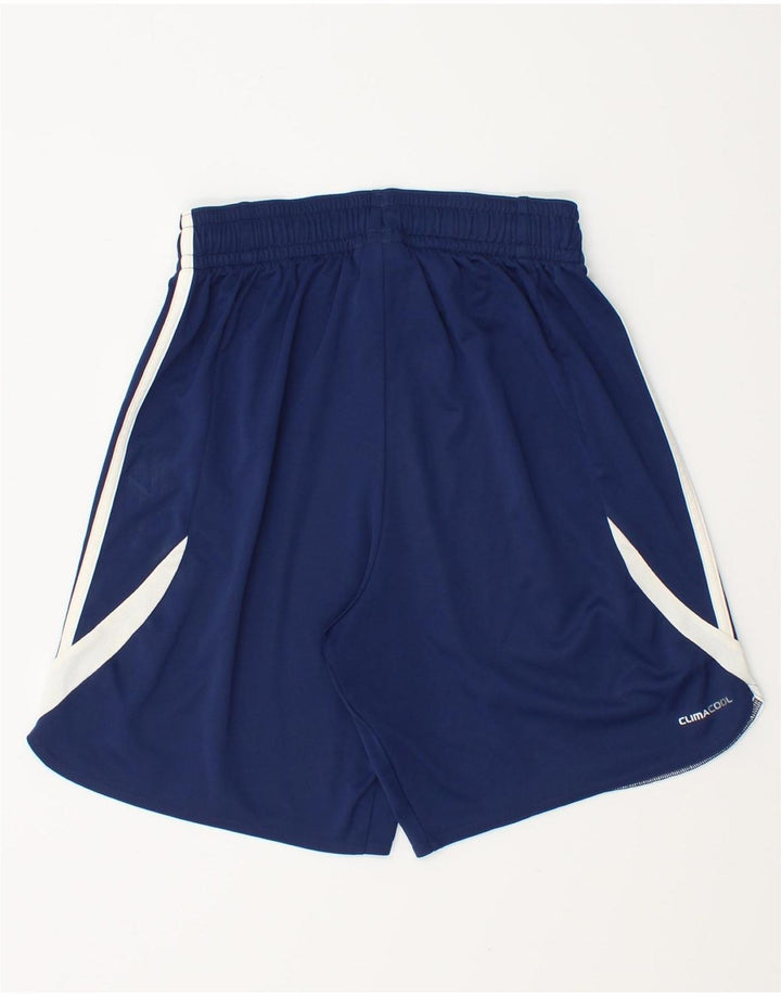 Adidas Mens Climacool Sport Shorts Small  Navy Blue Colourblock Polyester