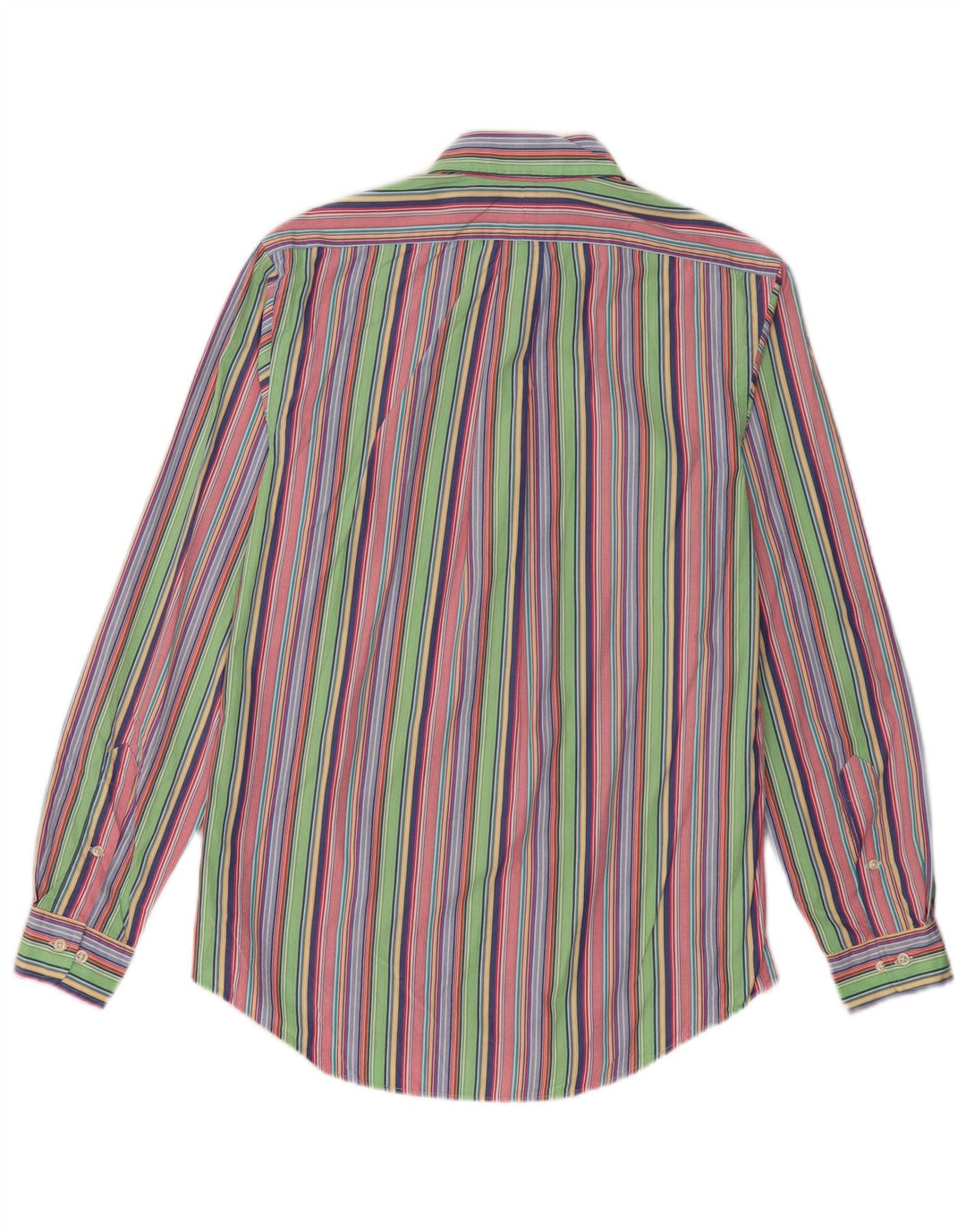 Polo Ralph Lauren Mens Shirt Size 15 1/2 39 Medium Multicoloured Striped
