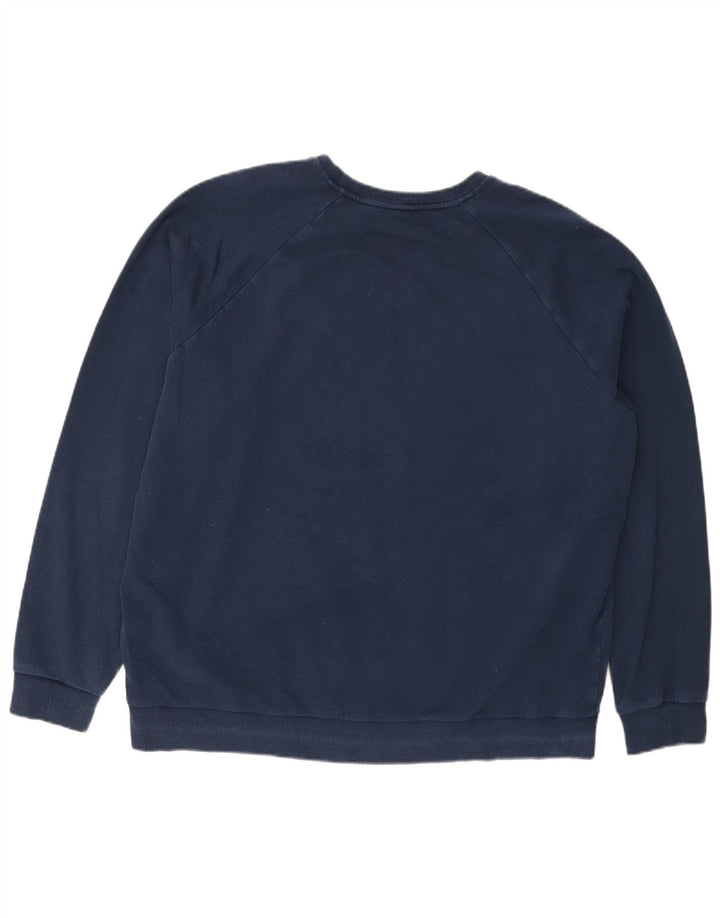 Under Armour Mens Sweatshirt Jumper XL Navy Blue Cotton