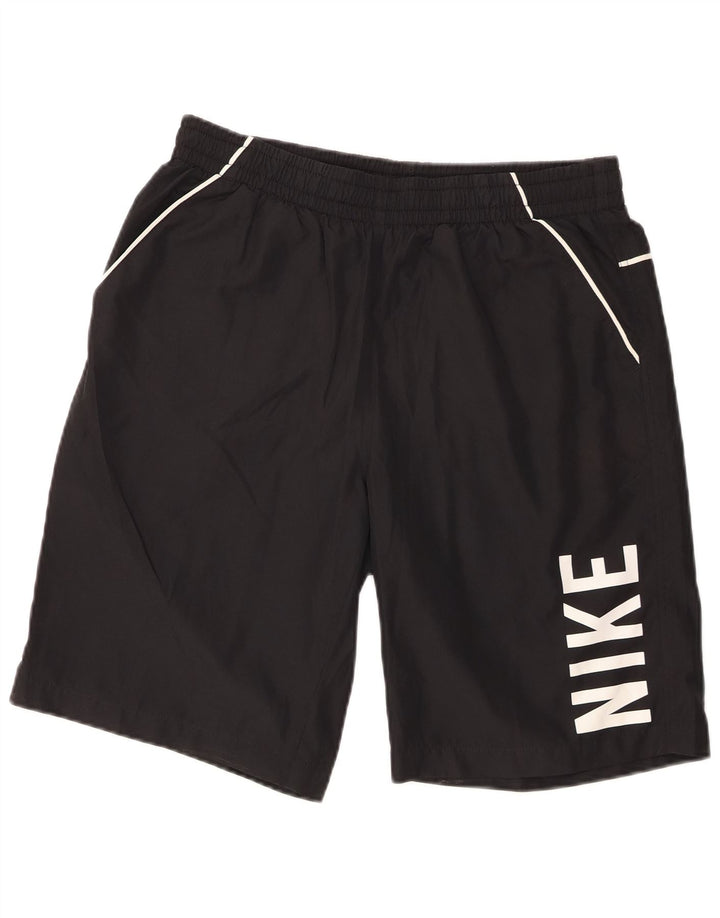 Nike Mens Graphic Sport Shorts Medium  Black Polyester