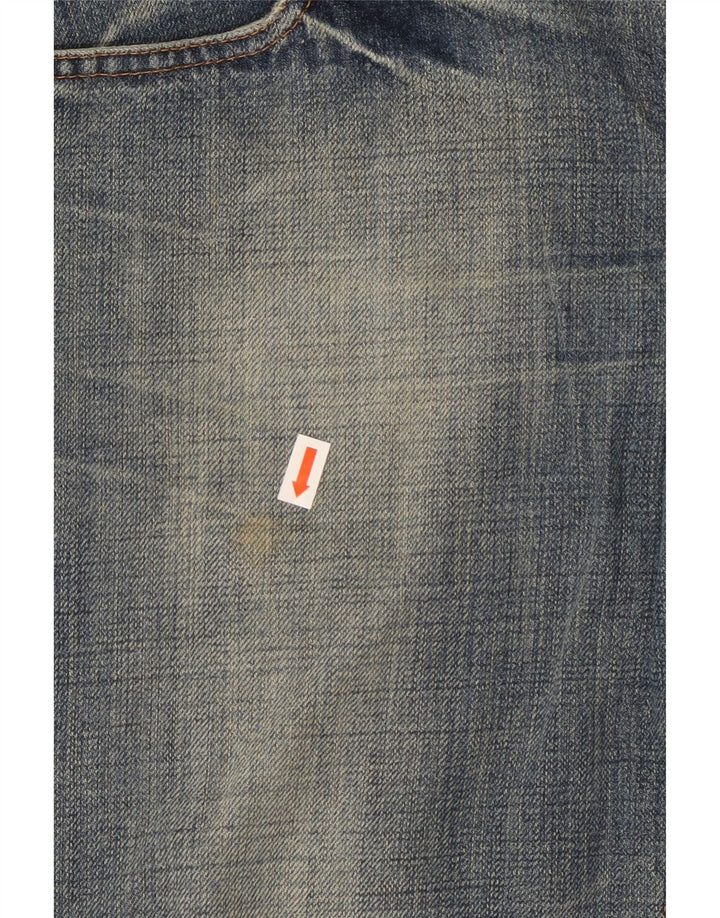 ROCCOBAROCCO Womens Slim Jeans W34 L27 Blue