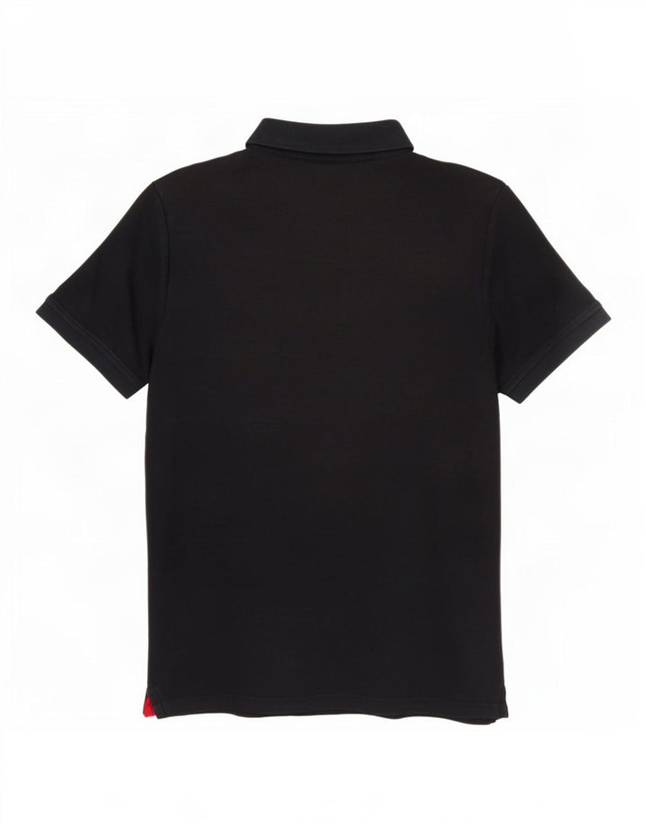 Calvin Klein Mens Polo Shirt Medium Navy Blue Cotton