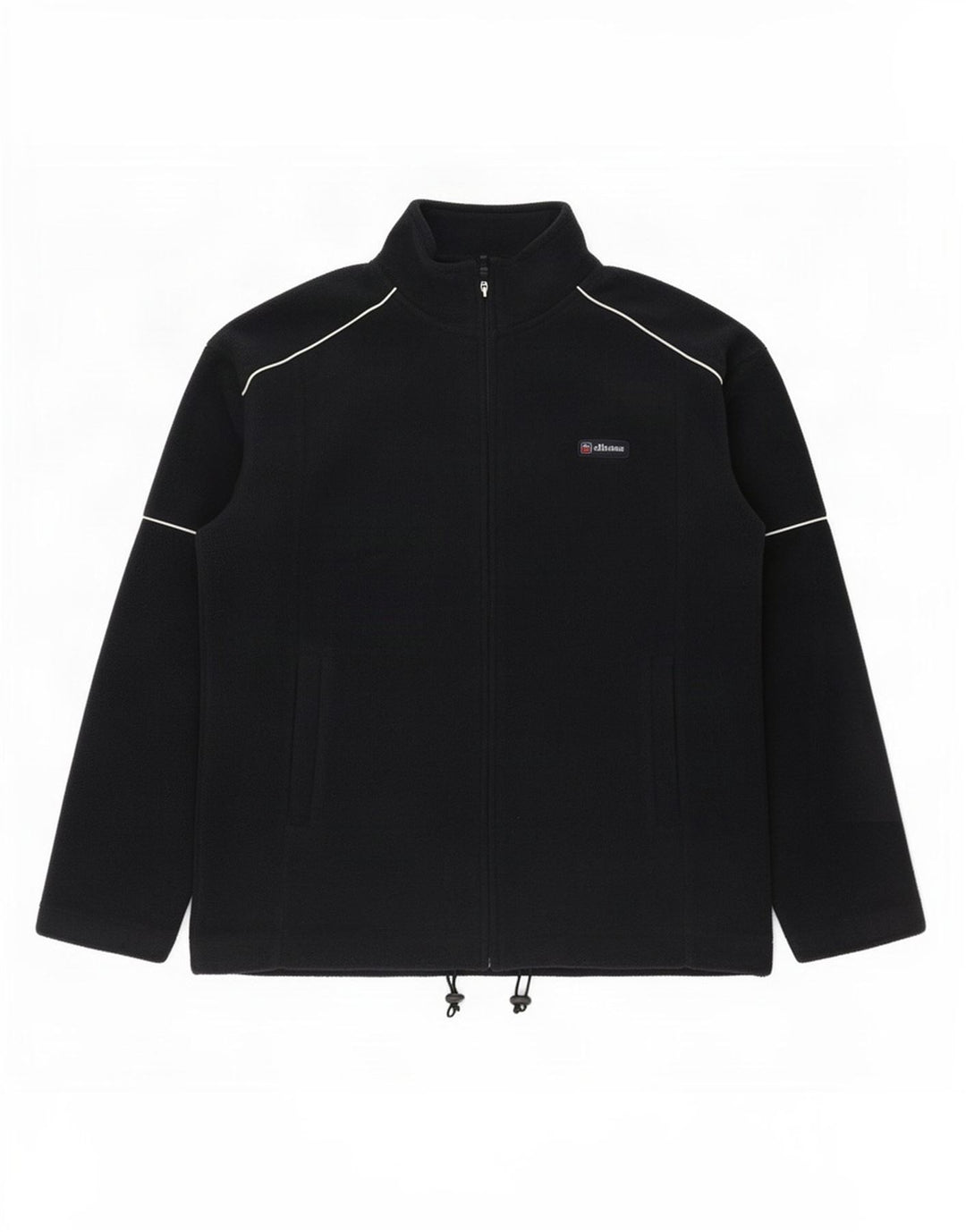 Ellesse Mens Fleece Jacket UK 38 Medium Navy Blue Polyester