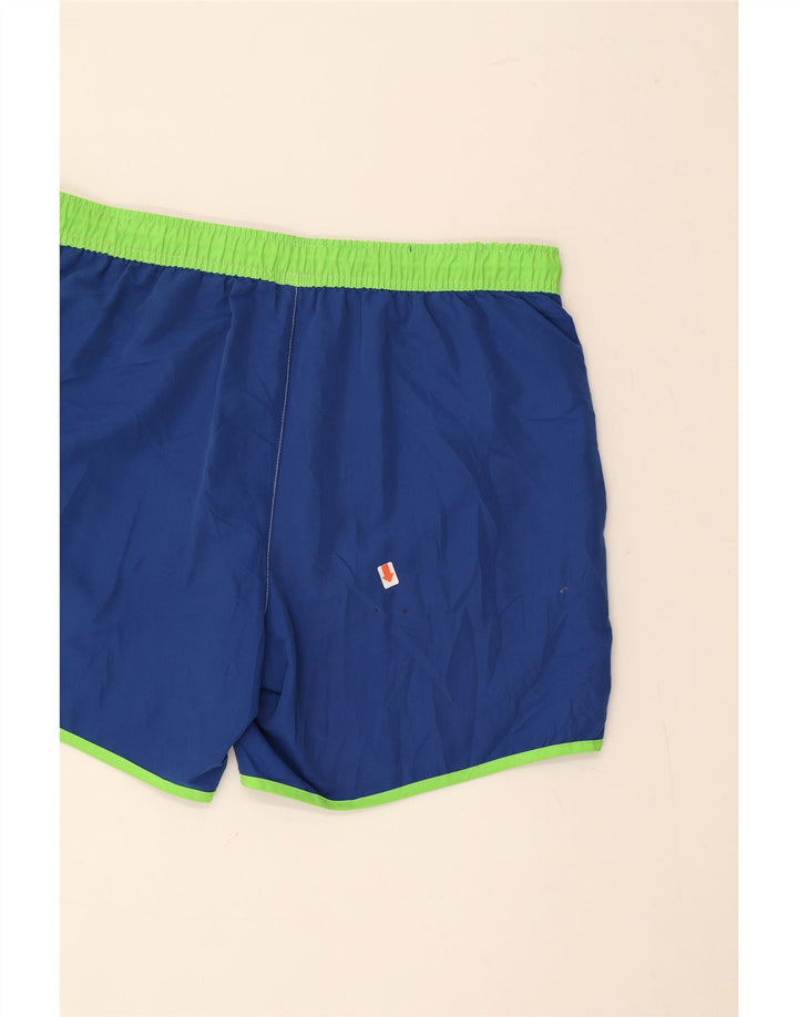 BRUGI Mens Swimming Shorts Large  Blue Colourblock Vintage Brugi and Second-Hand Brugi from Messina Hembry 