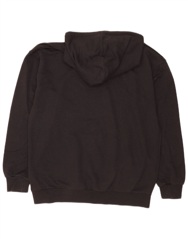 Umbro Mens Hoodie Jumper Medium Black Cotton