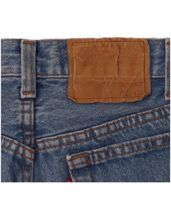 Levi's Womens 501 Denim Shorts W28 Medium Blue