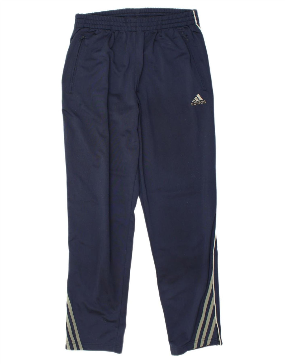 ADIDAS Mens Tracksuit Trousers UK 40/42 Medium  Navy Blue Polyester