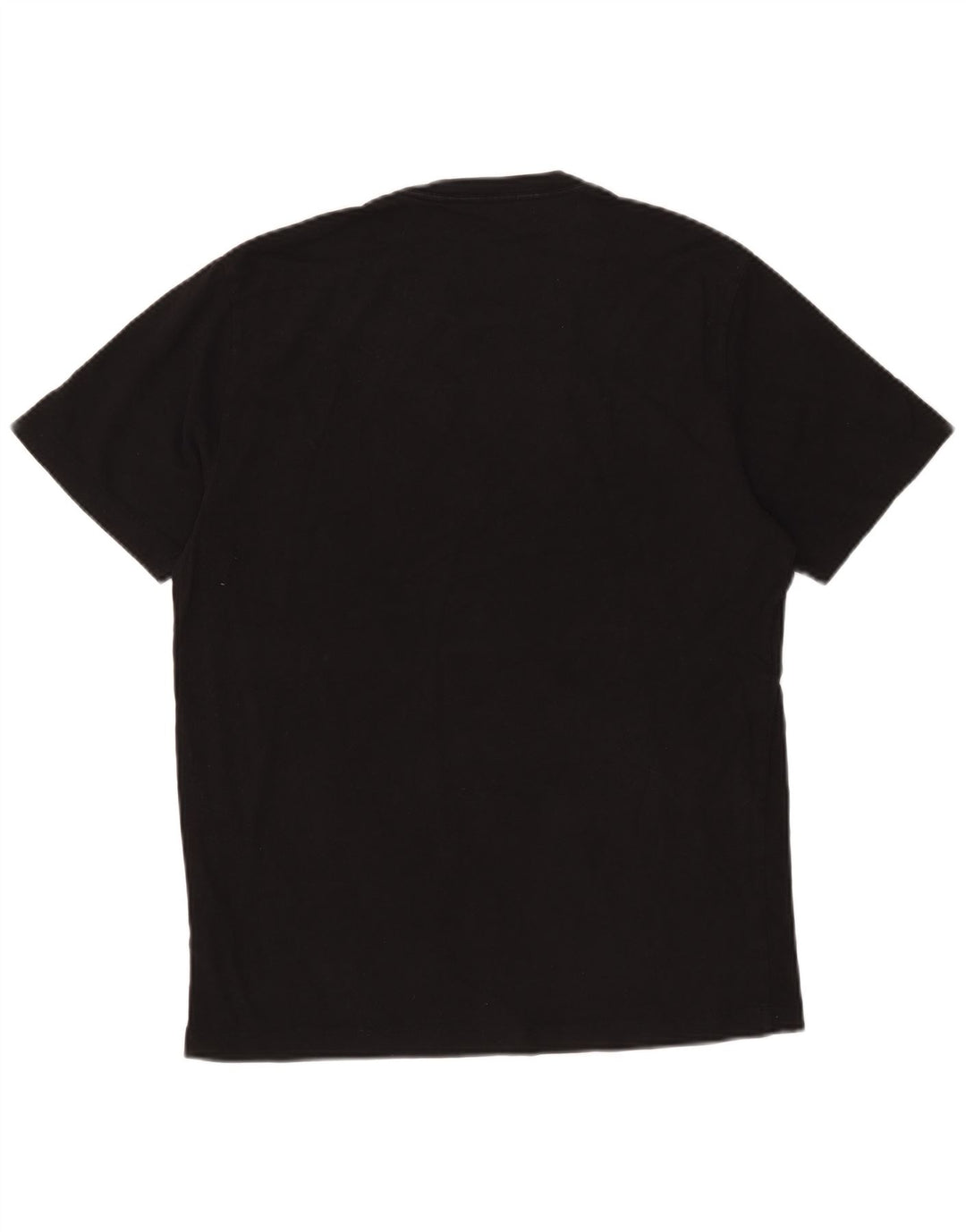 True Religion Mens Graphic T-Shirt Top Medium Black Cotton