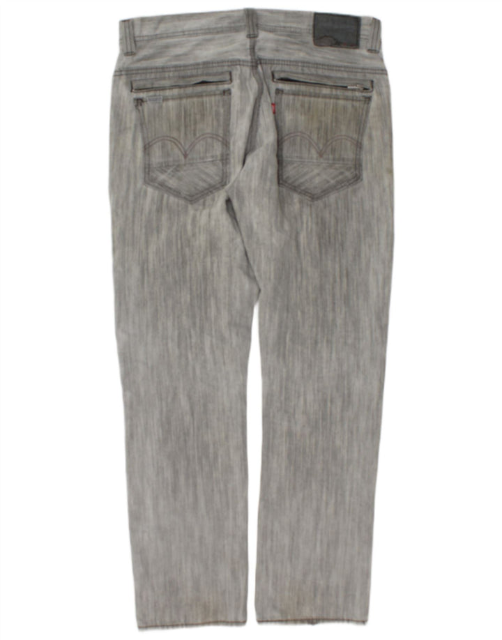 Levi's Mens 511 Slim Jeans W33 L30 Grey Flecked Cotton