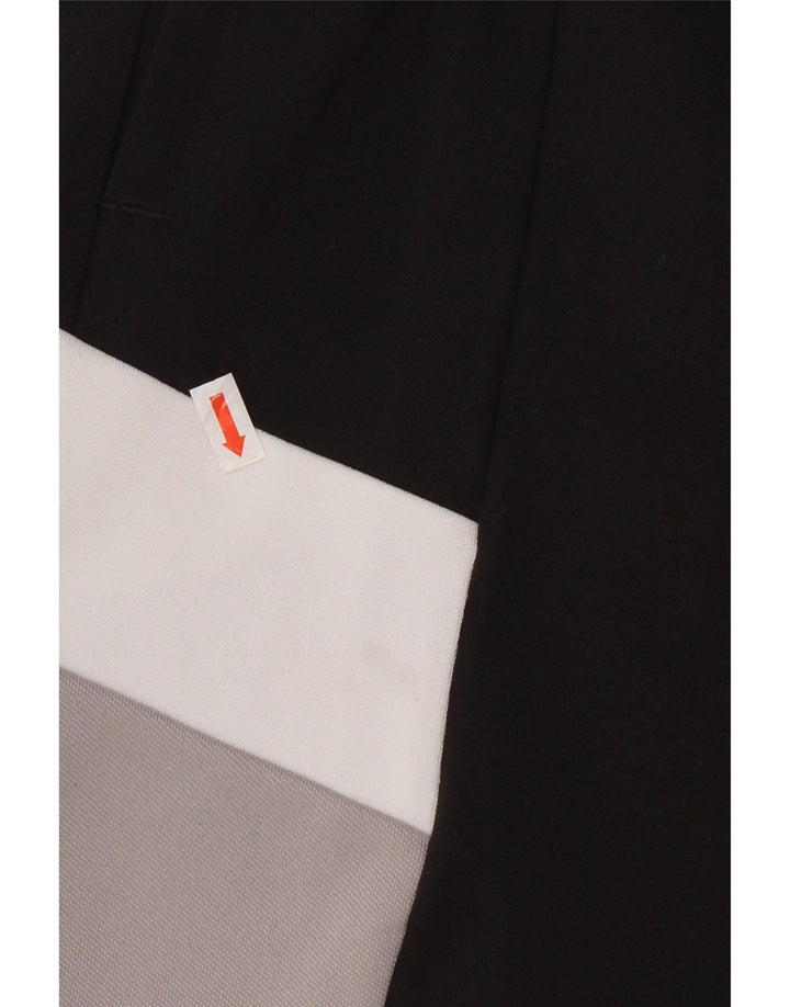 Adidas Boys Sport Shorts 13-14 Years  Black Colourblock Polyester