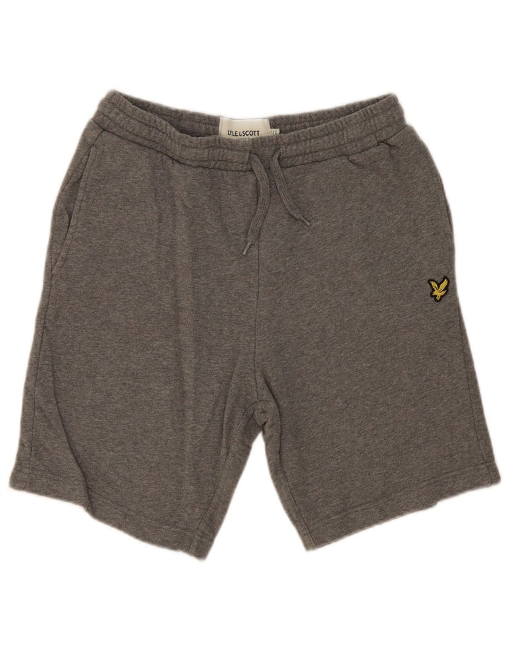 LYLE & SCOTT Mens Sport Shorts Small  Grey Cotton