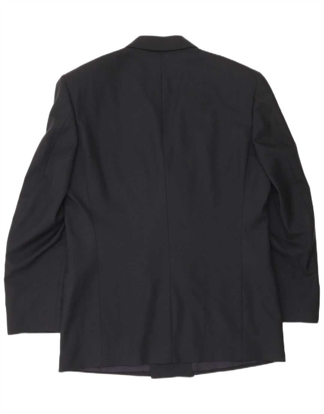 Canali Mens Milano Double Breasted Blazer Jacket IT 50 Large Navy Blue