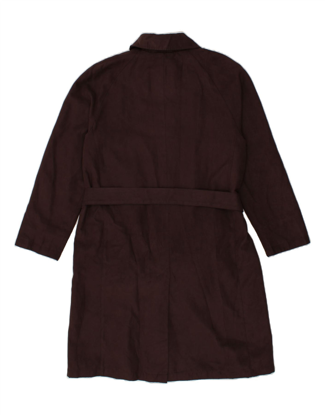 DANNIMAC Womens Overcoat UK 14 Medium Burgundy Vintage Dannimac and Second-Hand Dannimac from Messina Hembry 