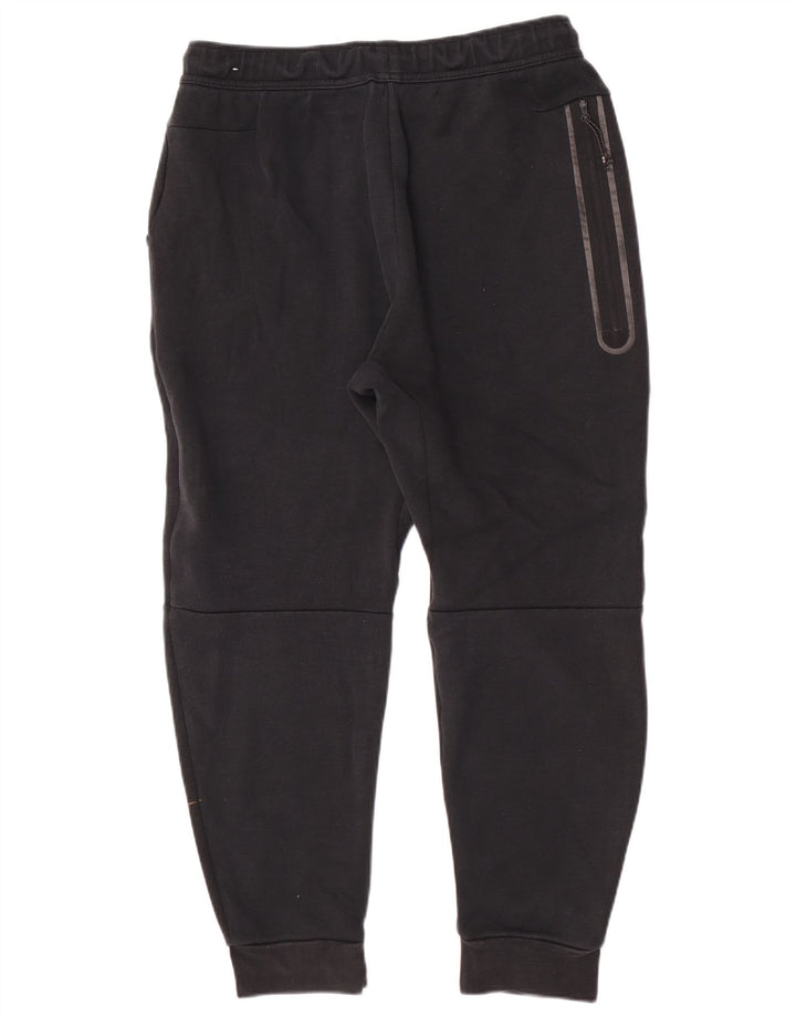 Nike Mens Tracksuit Trousers Joggers Medium Black Cotton