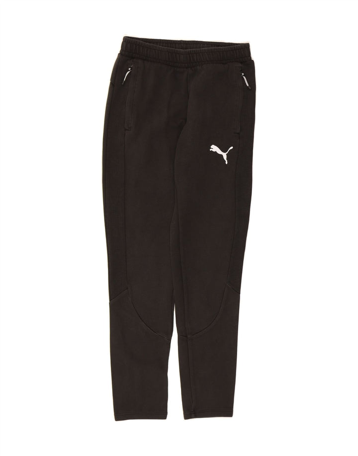 PUMA Mens Tracksuit Trousers Small  Black Cotton Vintage Puma and Second-Hand Puma from Messina Hembry 