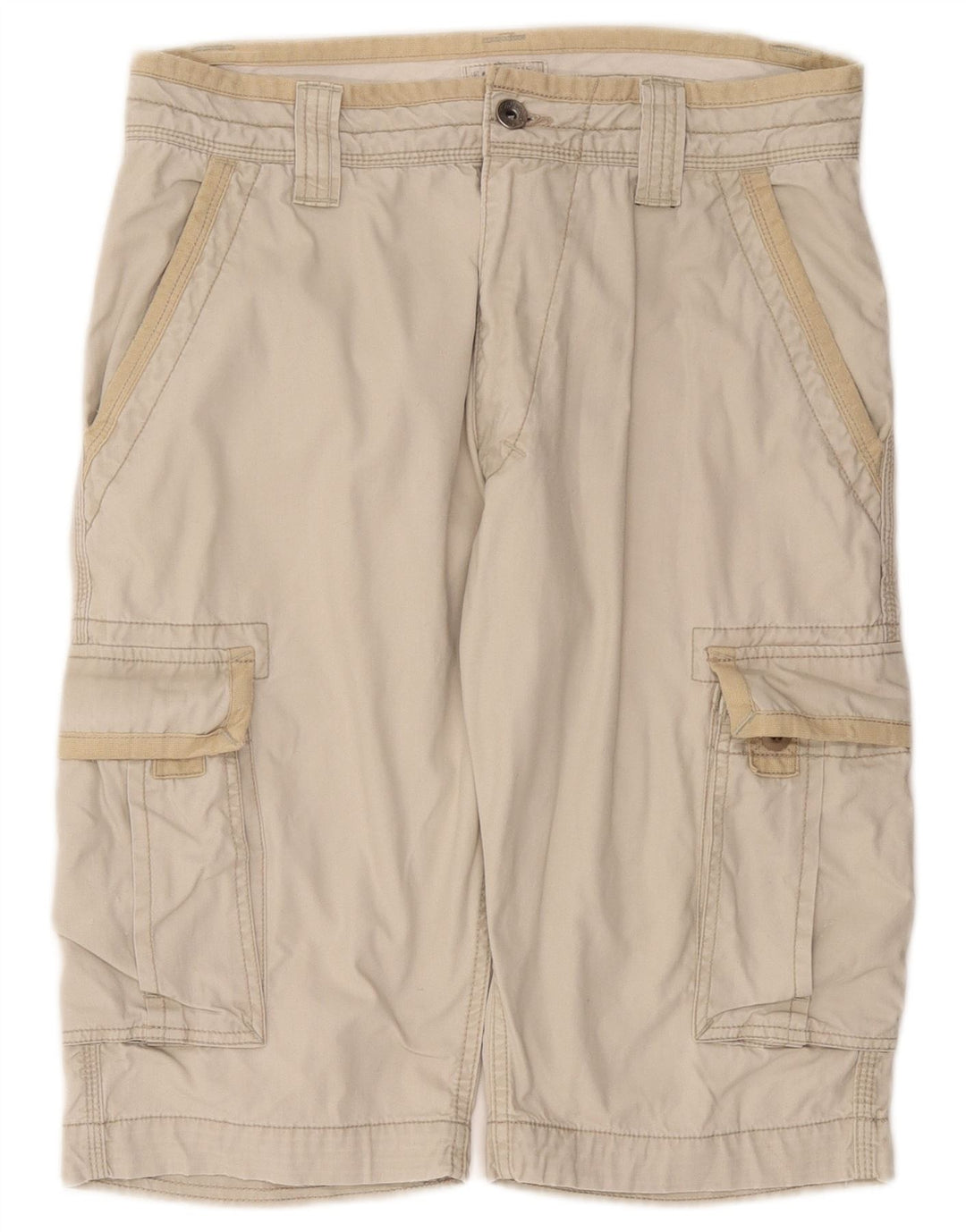 LEVI'S Mens Cargo Shorts W32 Medium Beige Cotton