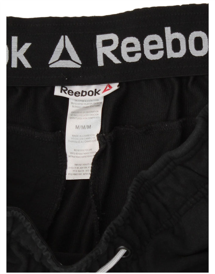 Reebok Mens Sport Shorts Medium  Black Cotton