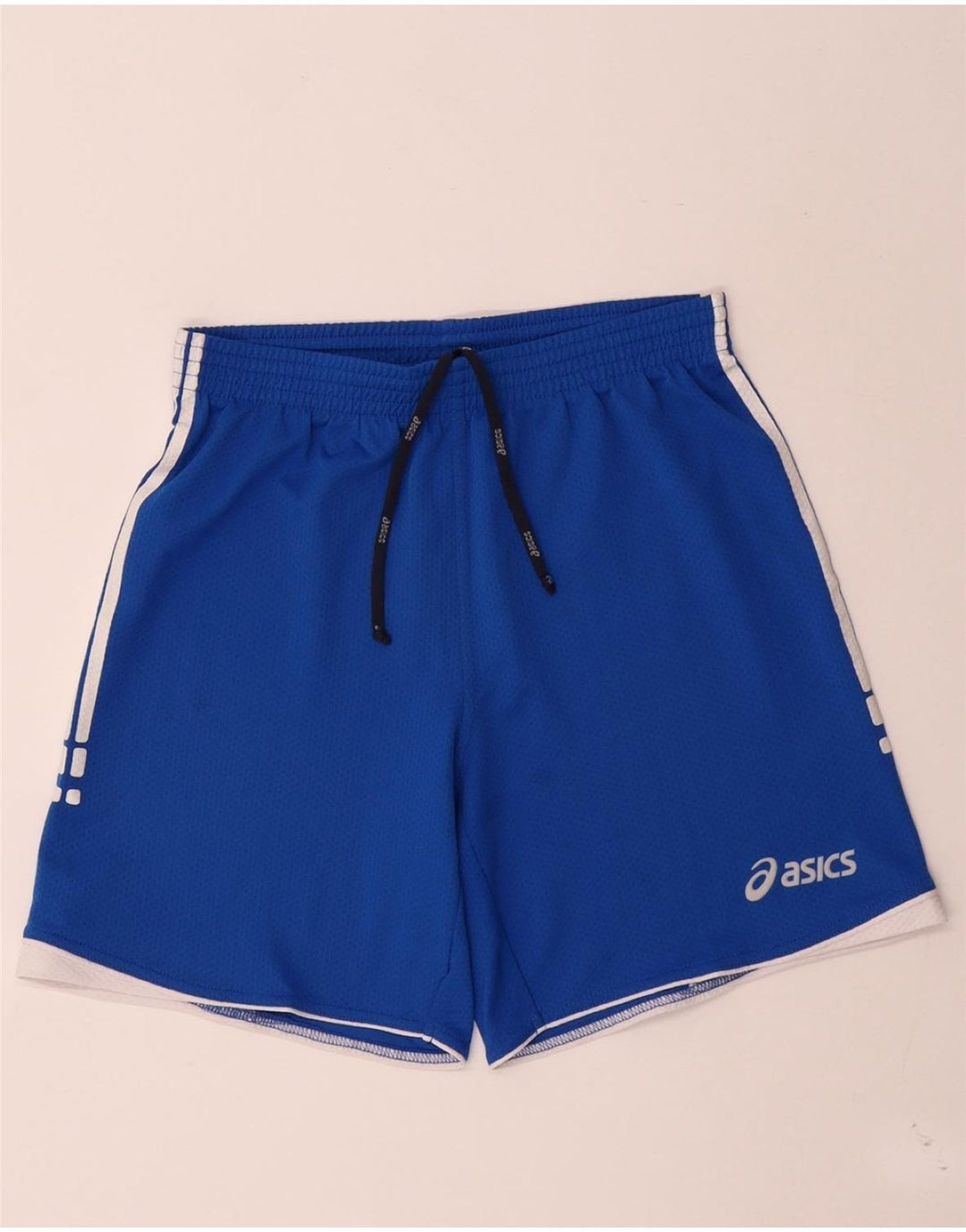 ASICS Mens Sport Shorts Medium  Blue Polyester