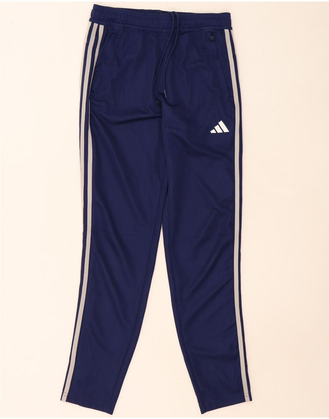 ADIDAS Mens Aeroready Regular Fit Tracksuit Trousers Small  Navy Blue