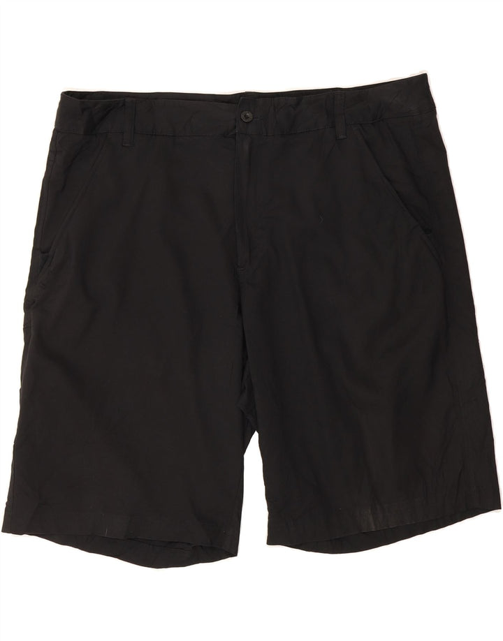 FILA Mens Chino Shorts W38 XL Black Polyester Vintage Fila and Second-Hand Fila from Messina Hembry 