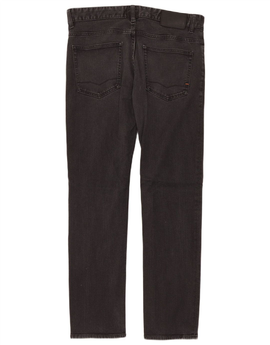 HUGO BOSS Mens Delaware Slim Jeans W32 L30 Black Cotton