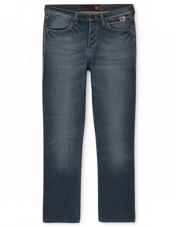 Roy Rogers Womens Straight Jeans W33 L29 Blue Cotton