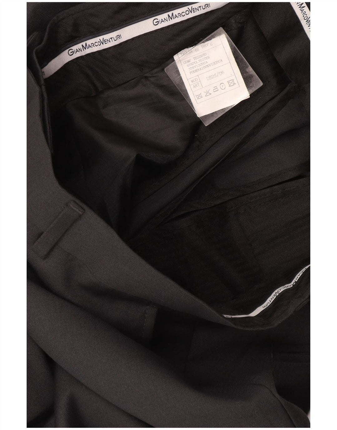 Gian Marco Venturi Mens 2 Button 2 Piece Suit IT 48 Medium W32 L26 Grey