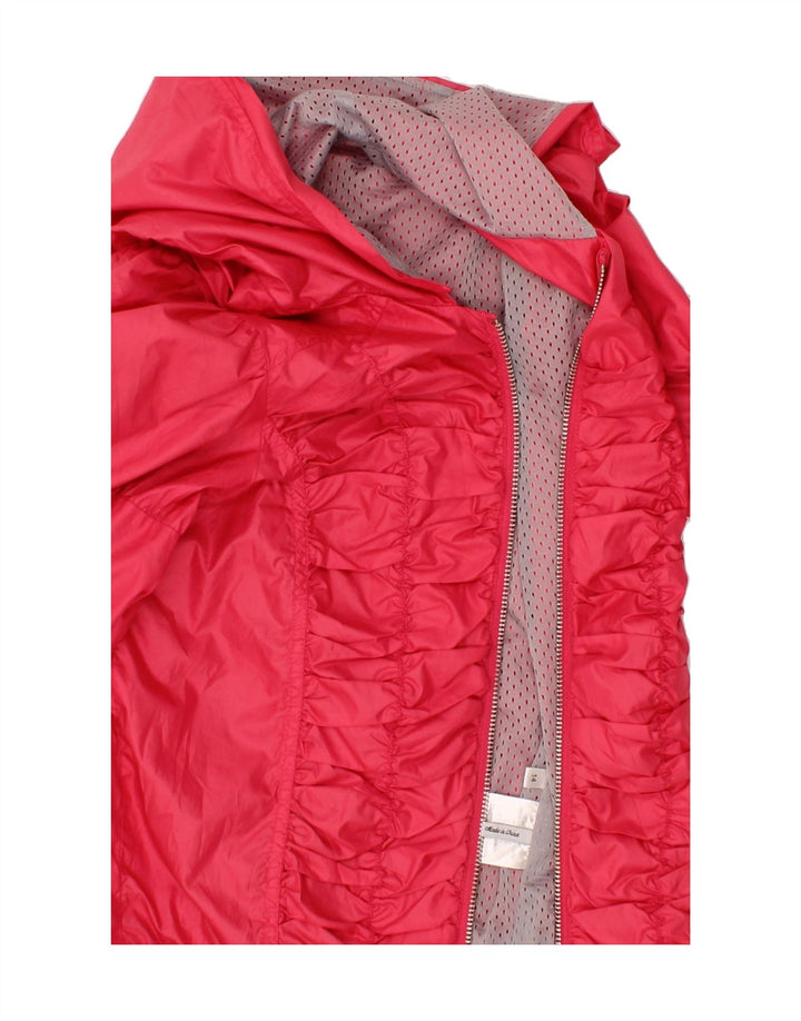 LIU JO Girls Hooded Bomber Jacket 13-14 Years Pink Polyester Vintage Liu Jo and Second-Hand Liu Jo from Messina Hembry 