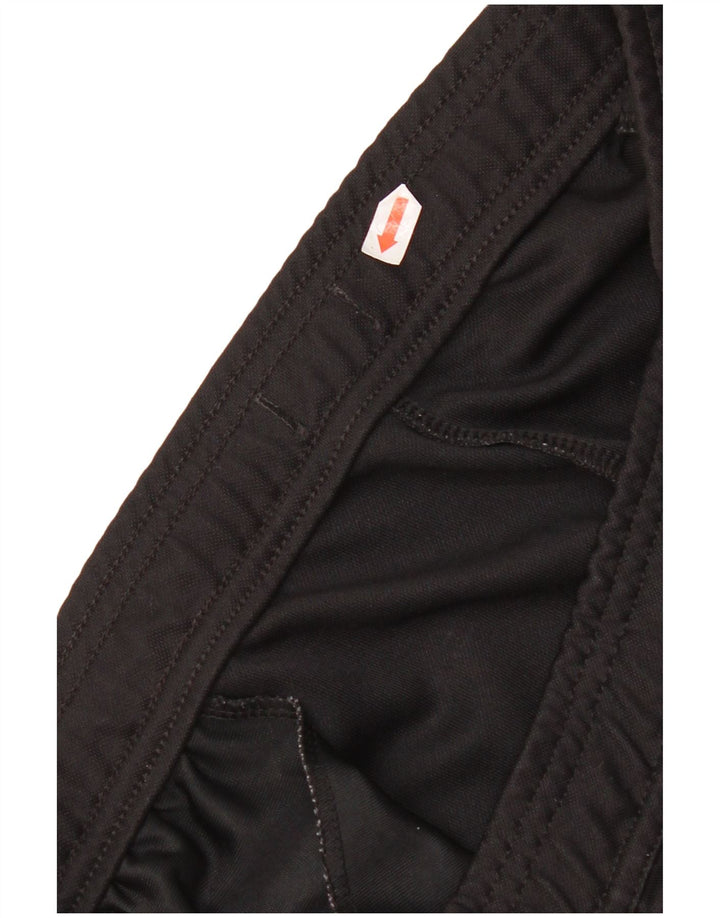 Adidas Mens Tracksuit Trousers Medium Black Polyester