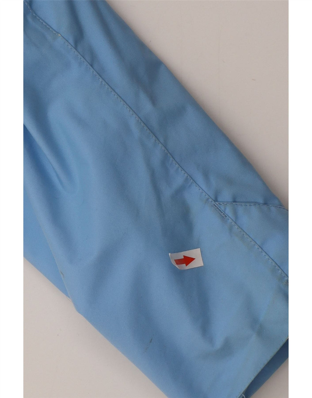 JACK WOLFSKIN Womens Hooded Windbreaker Jacket UK 12 Medium Blue Polyester