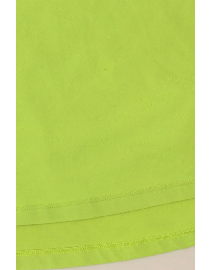 Nike Mens Dri Fit Zip Neck Pullover Tracksuit Top 2XL Green Polyester