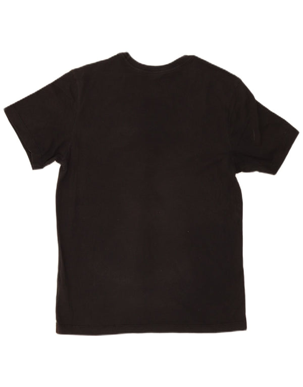 Nike Mens Dri Fit Graphic T-Shirt Top Small Black Cotton