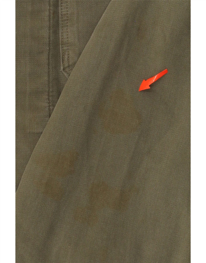 Vintage Mens Military Jacket UK 36 Small Khaki