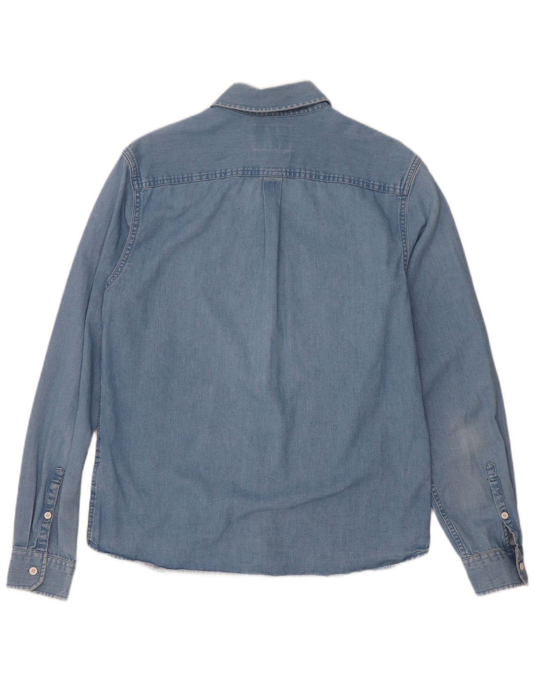Calvin Klein Jeans Mens Regular Fit Denim Shirt Medium Blue Cotton