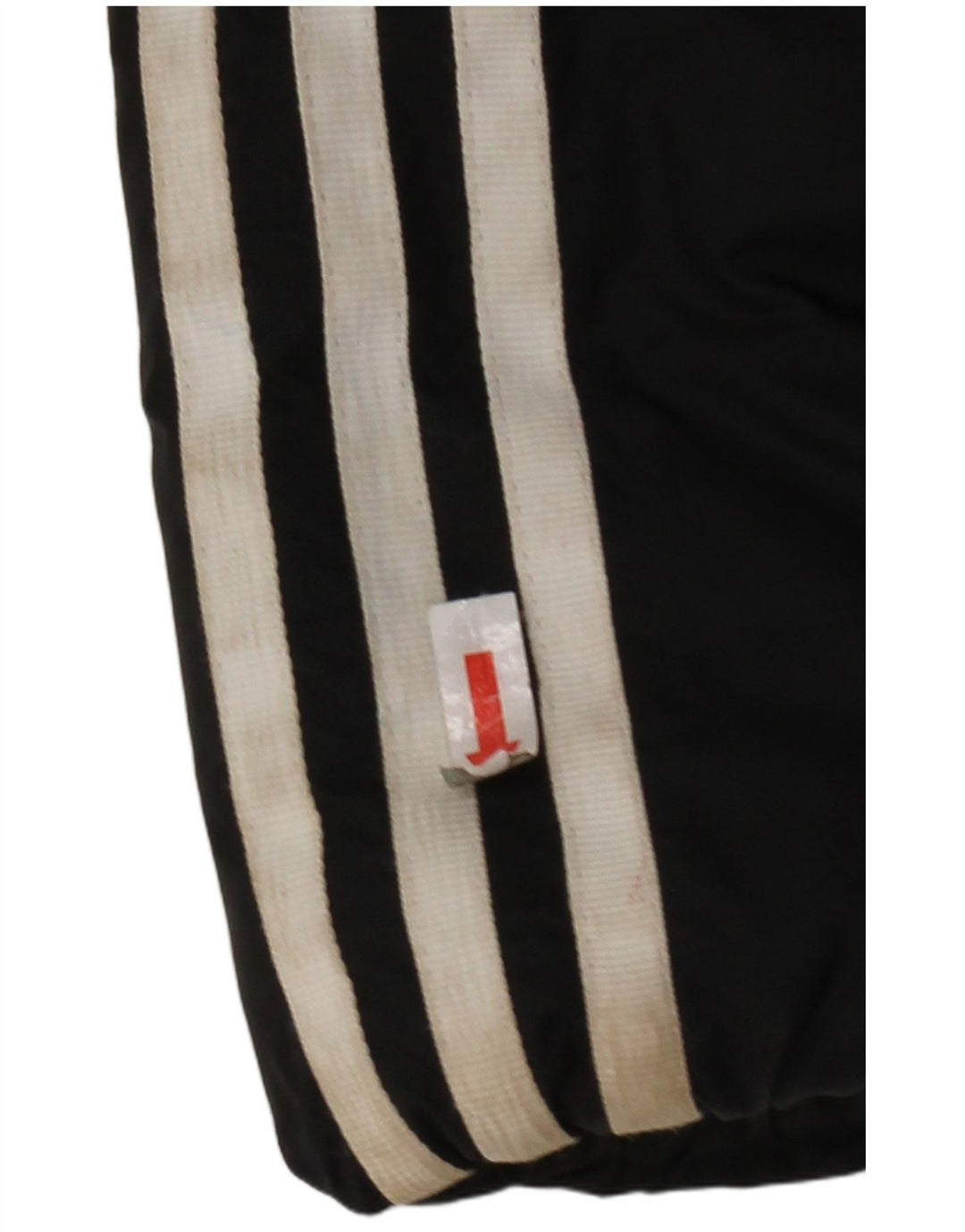 Adidas Womens Hooded Padded Jacket UK 8 Small Black Nylon