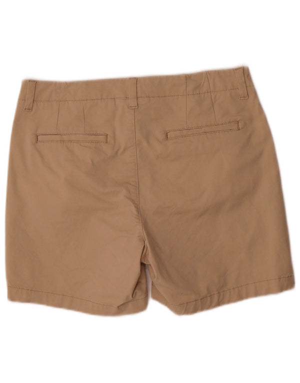 Lee Womens Casual Shorts US 12 Large W32 Beige Cotton