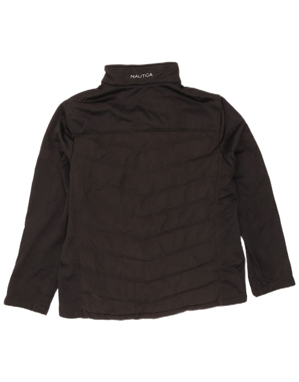 Nautica Mens Padded Jacket UK 40 Large Black Polyester