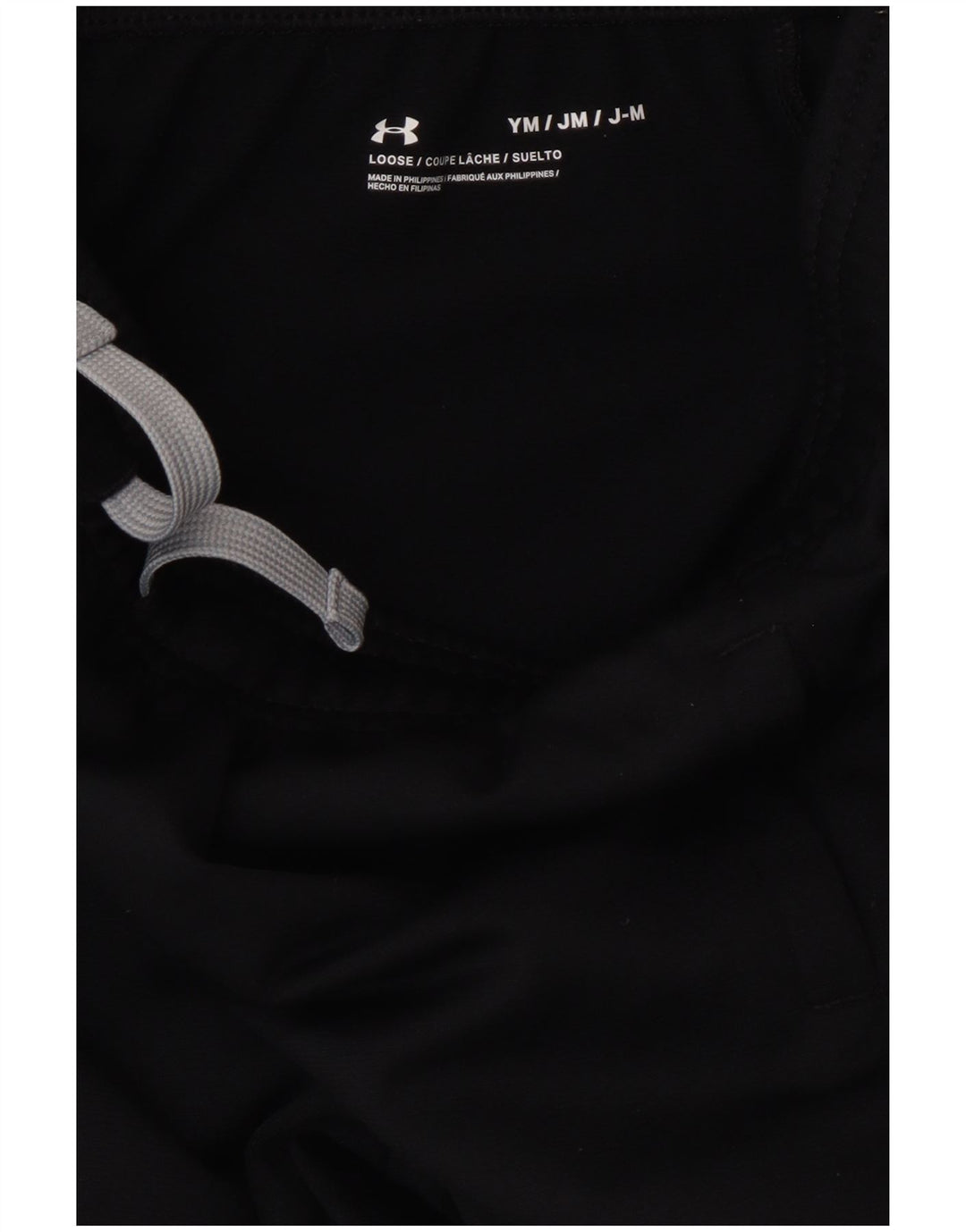 UNDER ARMOUR Boys Tracksuit Trousers Joggers 9-10 Years Medium  Black