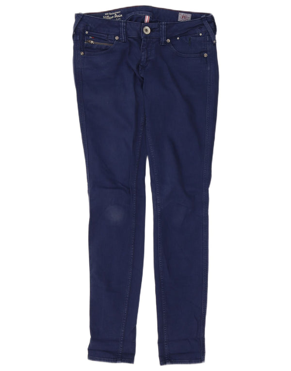 Tommy Hilfiger Womens Skinny Jeans W28 L32 Blue Cotton