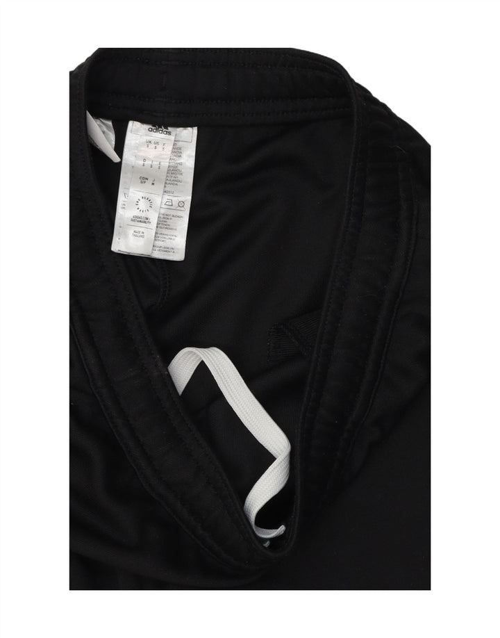 Adidas Mens Tracksuit Trousers Small  Black Polyester